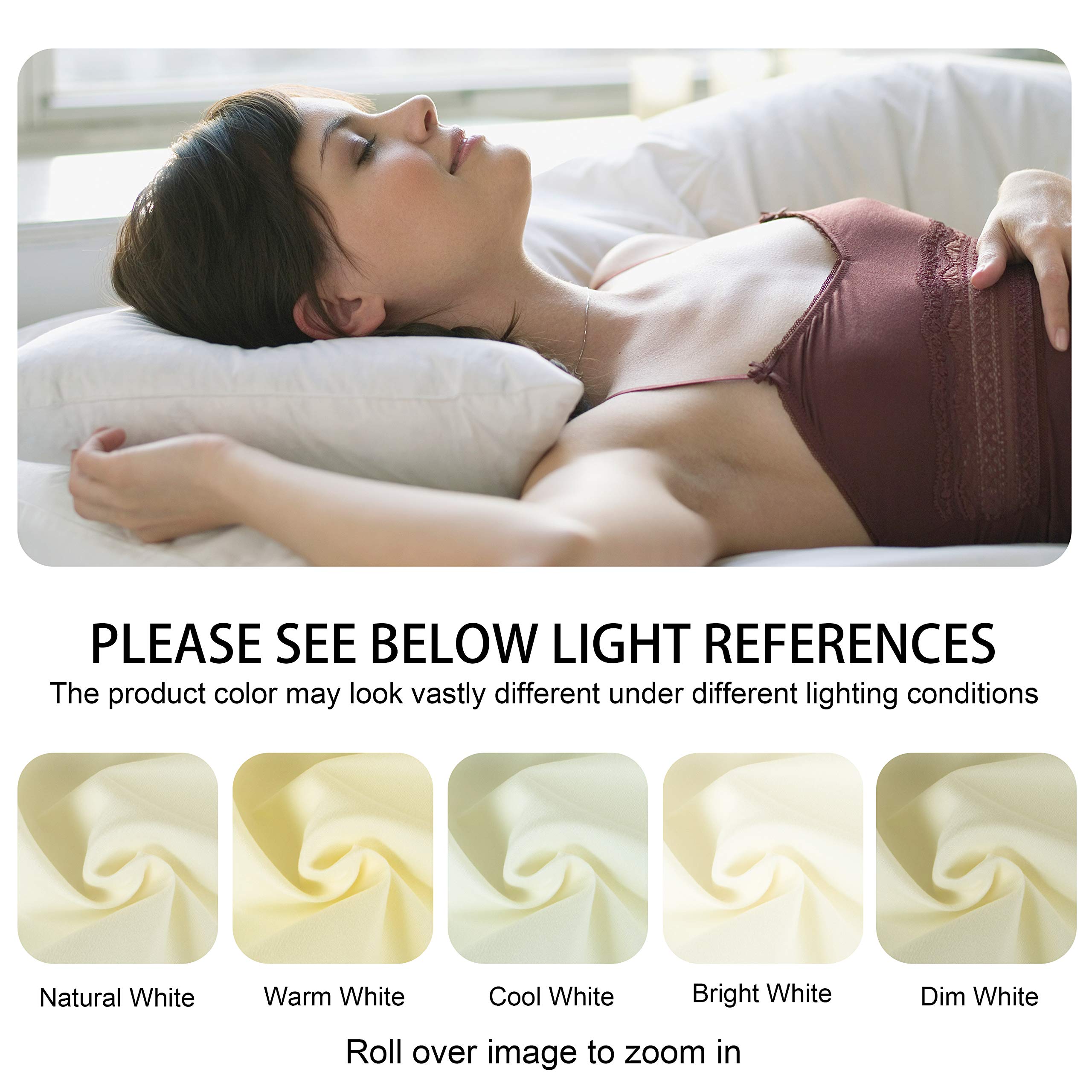 NTBAY Zippered Satin Body Pillow Cover - Cooling Silky Slip Pillowcase with Hidden Side Zipper, 20x54 Inches, Yellow - Perfect for Pregnancy, Back Pain Relief & Home Decor