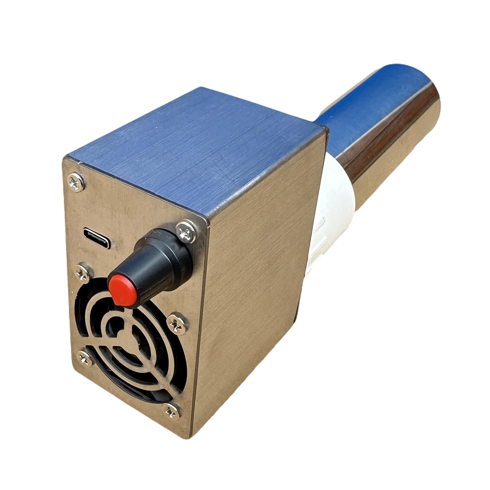 Portable Electric BBQ Air Blower - Handheld Fire Starter Tool for Outdoor Grilling, Camping & Backyard Barbecues | Fast & Efficient Charcoal Igniter