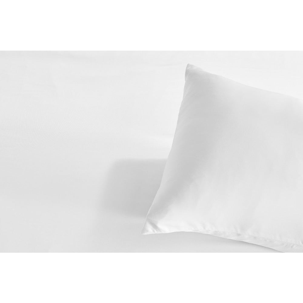 100% Natural Bamboo Quilt Cover Set - Breathable & Hypoallergenic White Bedding for All Seasons | Perfect for Master Bedroom, Guest Room & Vacation Homes