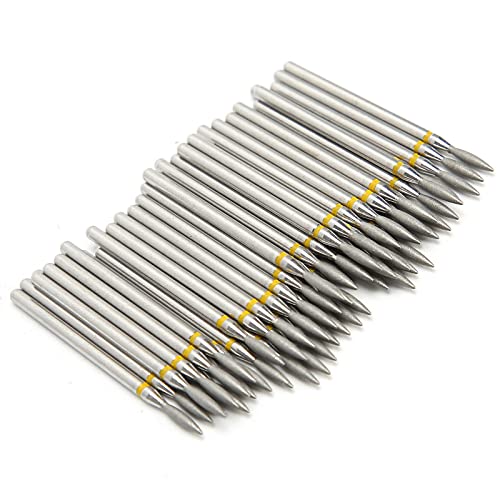 Premium Nail Polishing Bits Set - 1.8mm Nail Drill Bits for Professional Manicures | Smooth Grinding & Polishing Tools for Women | Perfect for Home Salons, DIY Nail Care & Professional Use (XF-1.8mm)