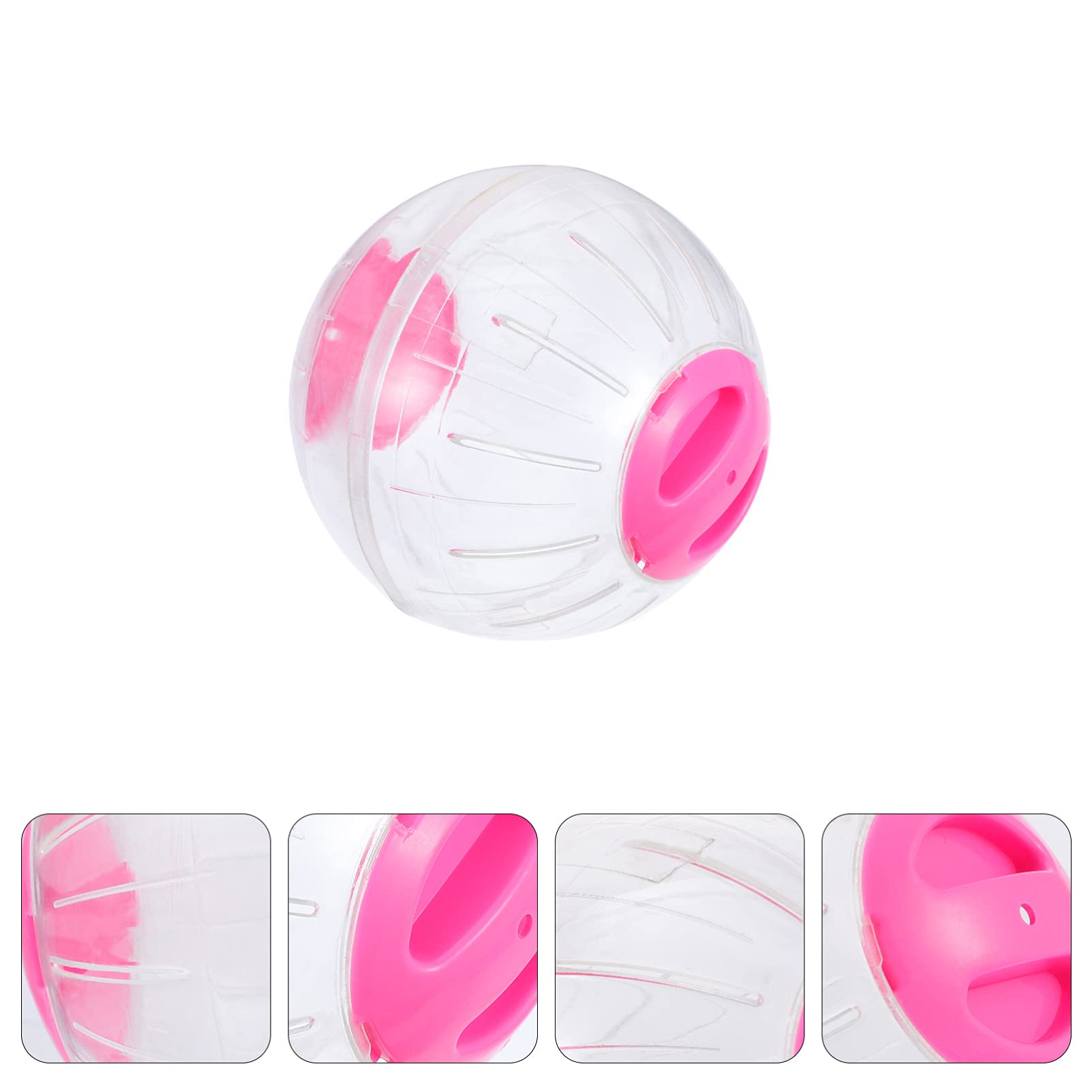 Hamster Exercise Ball - Durable Hamster Running Wheel Toy for Small Pets Like Chinchillas & Gerbils - Fun Activity Ball for Hamster Exercise & Play - Perfect for Indoor Pet Playtime & Cage Enrichment