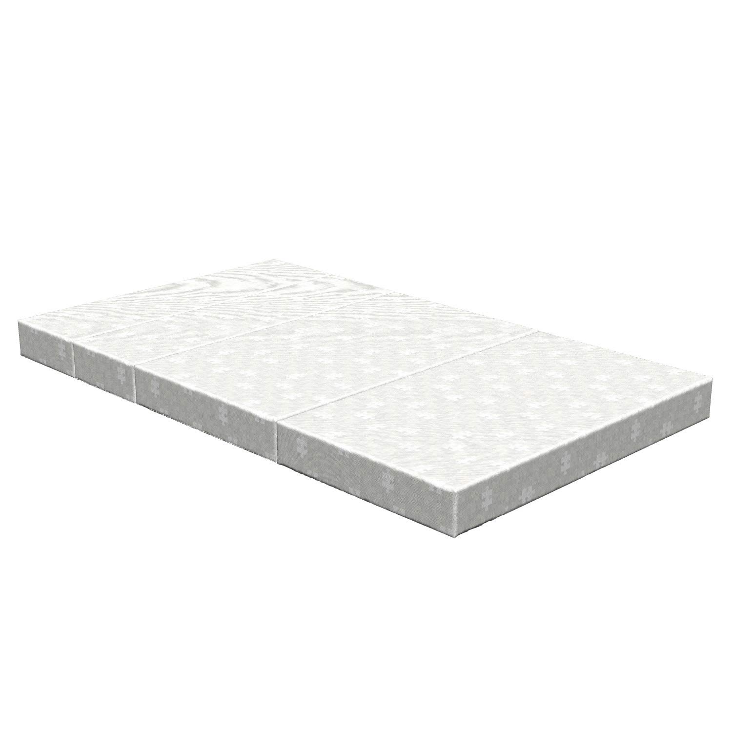 Ambesonne Grey Foldable Mattress for Gaming & Hobbies - 78.7