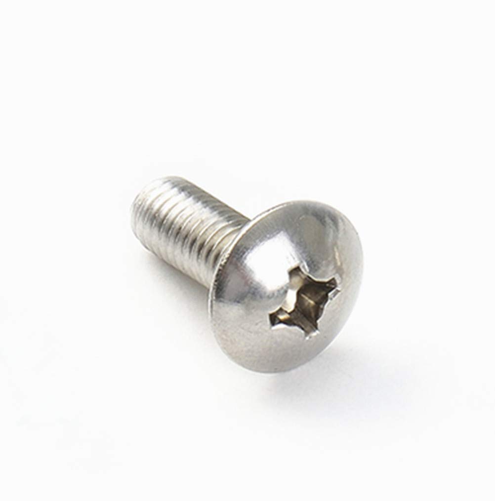 18-8 Stainless Steel Drawer Knobs Pull Handle Screws - 50pcs for Furniture DIY