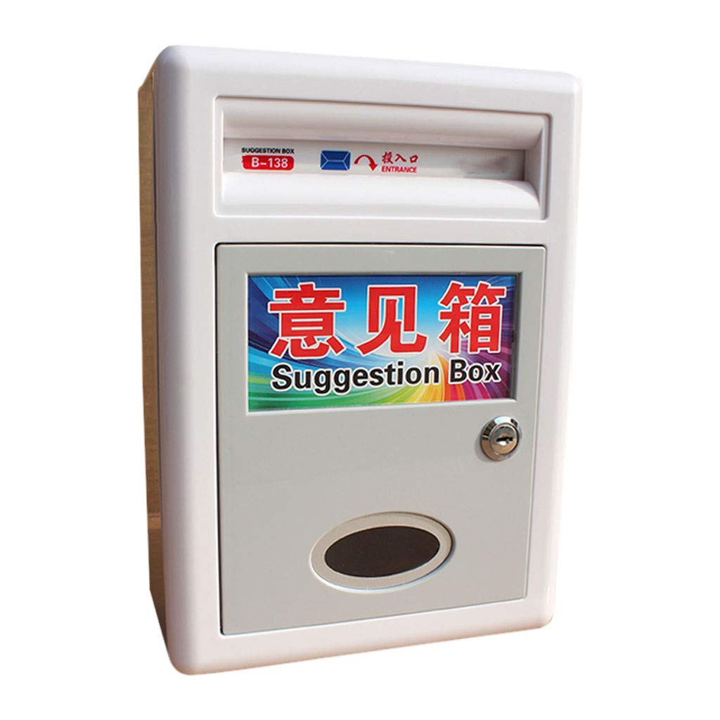 Waterproof Wall-Mounted Mailbox & Suggestion Box - Durable Outdoor Letter Box for Home, Office, and Garden Use