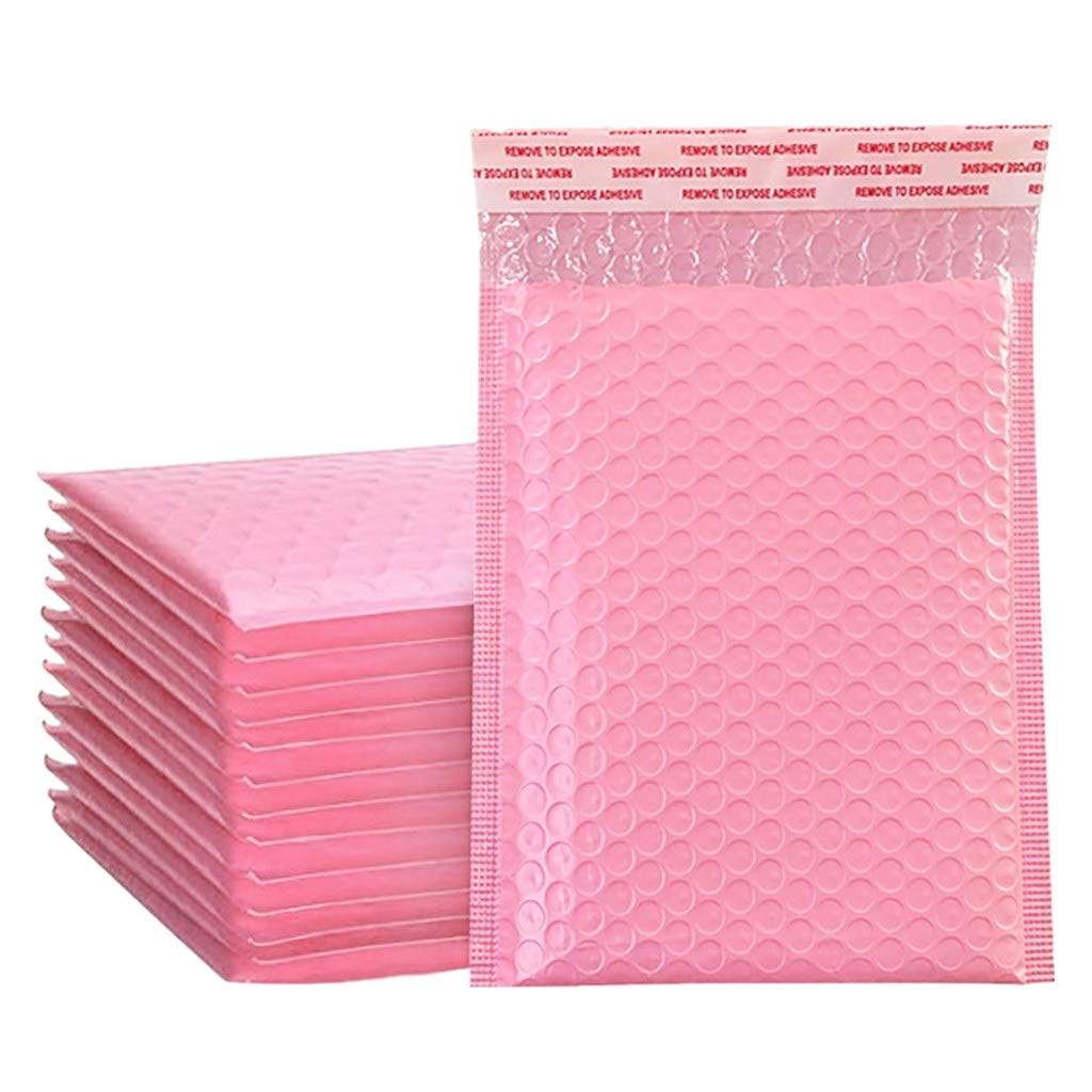50/100PCS Poly Bubble Mailers - Waterproof Padded Shipping Envelopes for Ecommerce, Small Business & Online Stores - Perfect for Shipping Jewelry, Books, Documents & Fragile Items