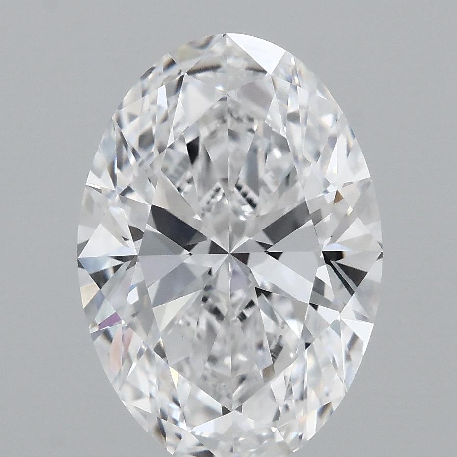 3.31 Carat Oval Lab Grown Diamond - GIA Certified, VVS1 Clarity, D Color - Perfect for Engagement Rings & Fine Jewelry
