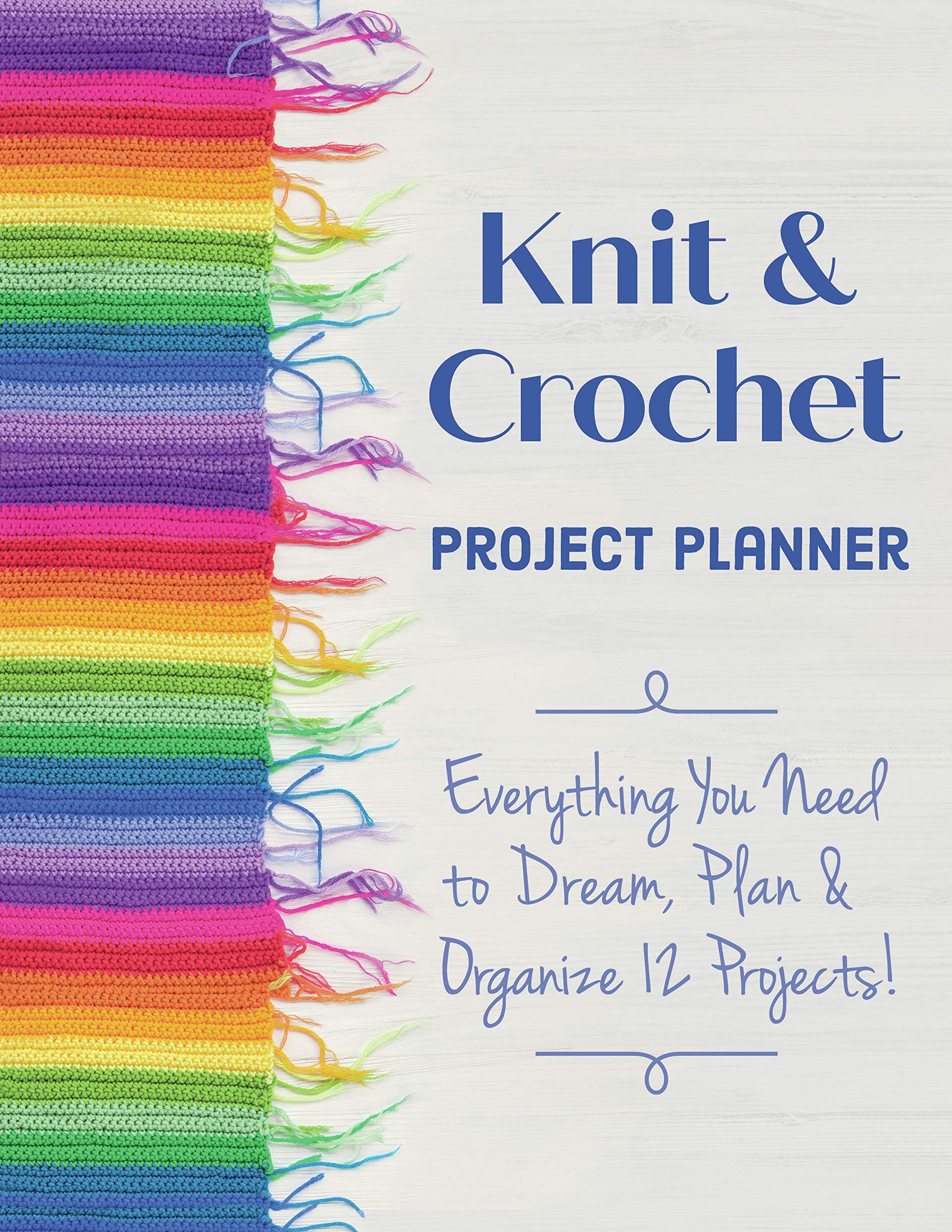 Stash Books - Knit & Crochet Project Planner Journal for Yarn Lovers | Organize Patterns, Track Progress & Plan Projects | Perfect for Knitting Enthusiasts & Crocheters at Home or On-The-Go