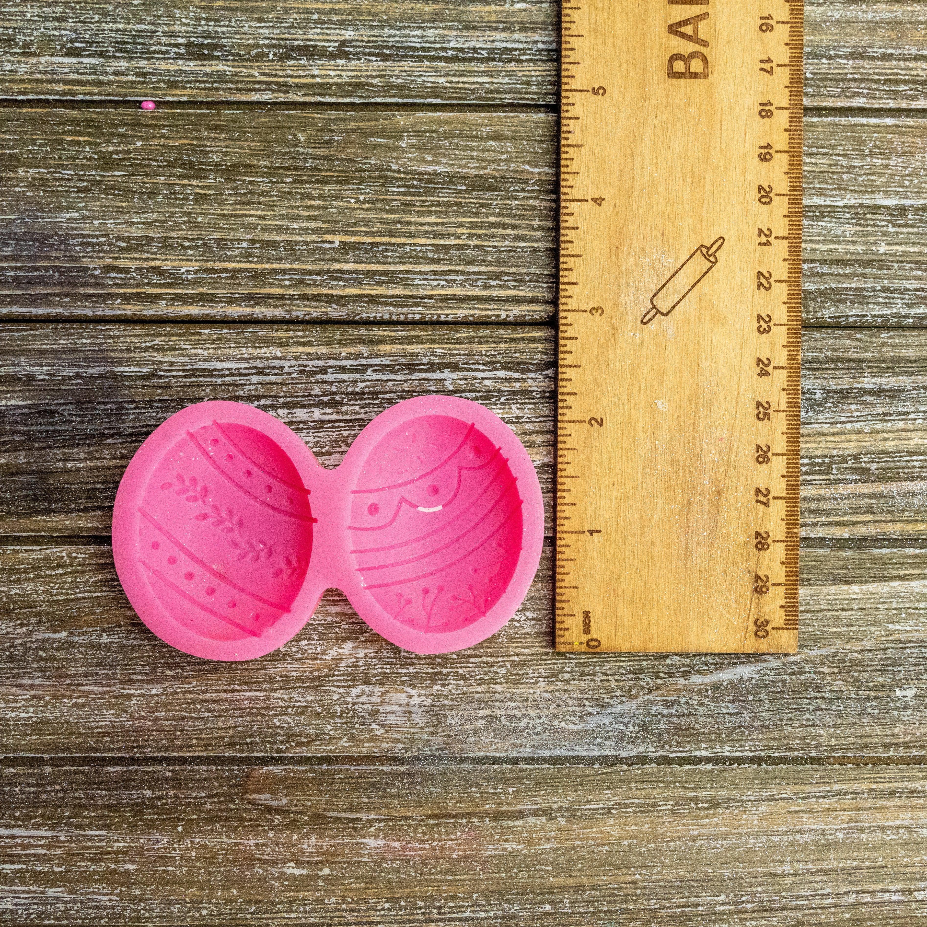 2-Piece Easter Egg Silicone Mold Set for Baking & Candy Making - Bakell® | Perfect for DIY Chocolate, Soap, Resin Crafts & Holiday Decorations