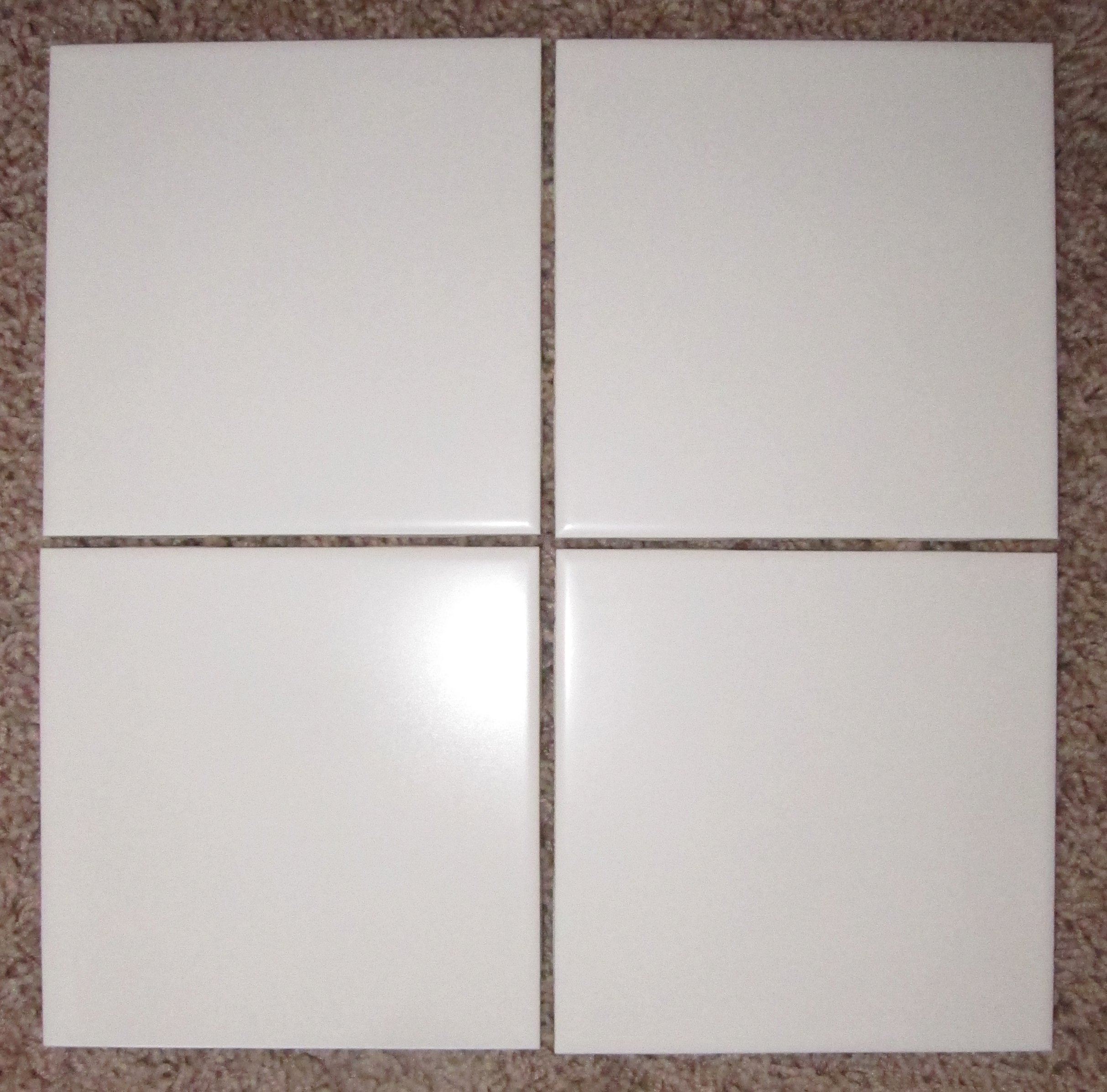 6x6 Ceramic Tile - Matte Bisquit Square Floor & Wall Tiles for Kitchen, Bathroom, Backsplash | United States Ceramic Tiles International