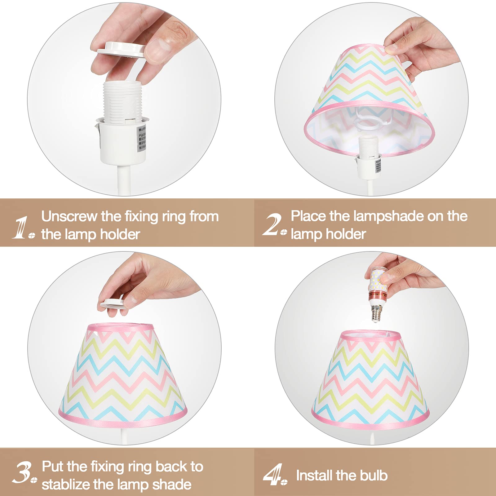 Cute Unicorn Night Light for Kids - LED Bedside Table Lamp with Shade, Perfect Unicorn Gift for Girls' Bedroom Decor, Nursery, Desk, Dresser & Nightstand - Create a Magical Sleep Environment for Toddlers & Children