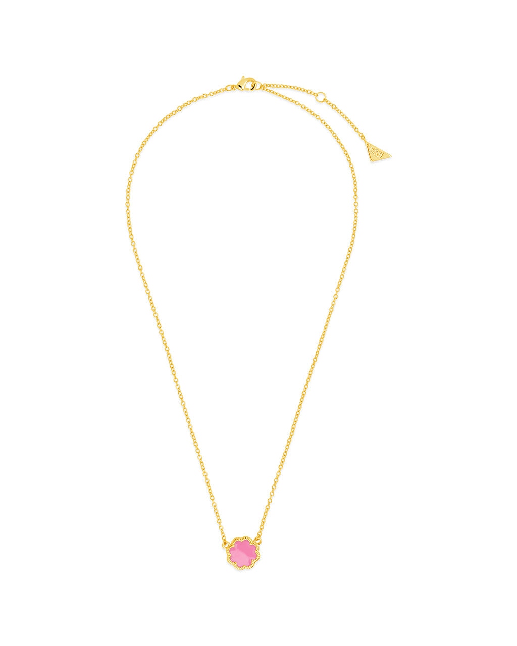 Elegant Rose Petal Pendant Necklace for Women - 18K Gold Plated Floral Jewelry Gift for Valentine's Day, Anniversary & Special Occasions