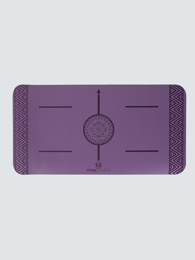 Non-Slip Yoga Knee Pad - The Grip Mini Mandala Mat for Yoga, Pilates & Meditation | Comfortable Cushion for Hard Floors | Perfect for Home Studios, Gyms & Outdoor Practice