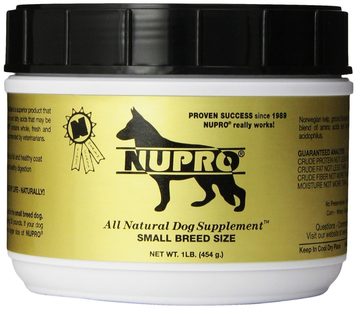 Nutri-Pet Research Nupro Small Breed Dog Supplement - 1 lb | Premium Vitamins & Minerals for Small Dogs | Supports Joint Health & Immune System | Ideal for Daily Nutrition & Active Lifestyles