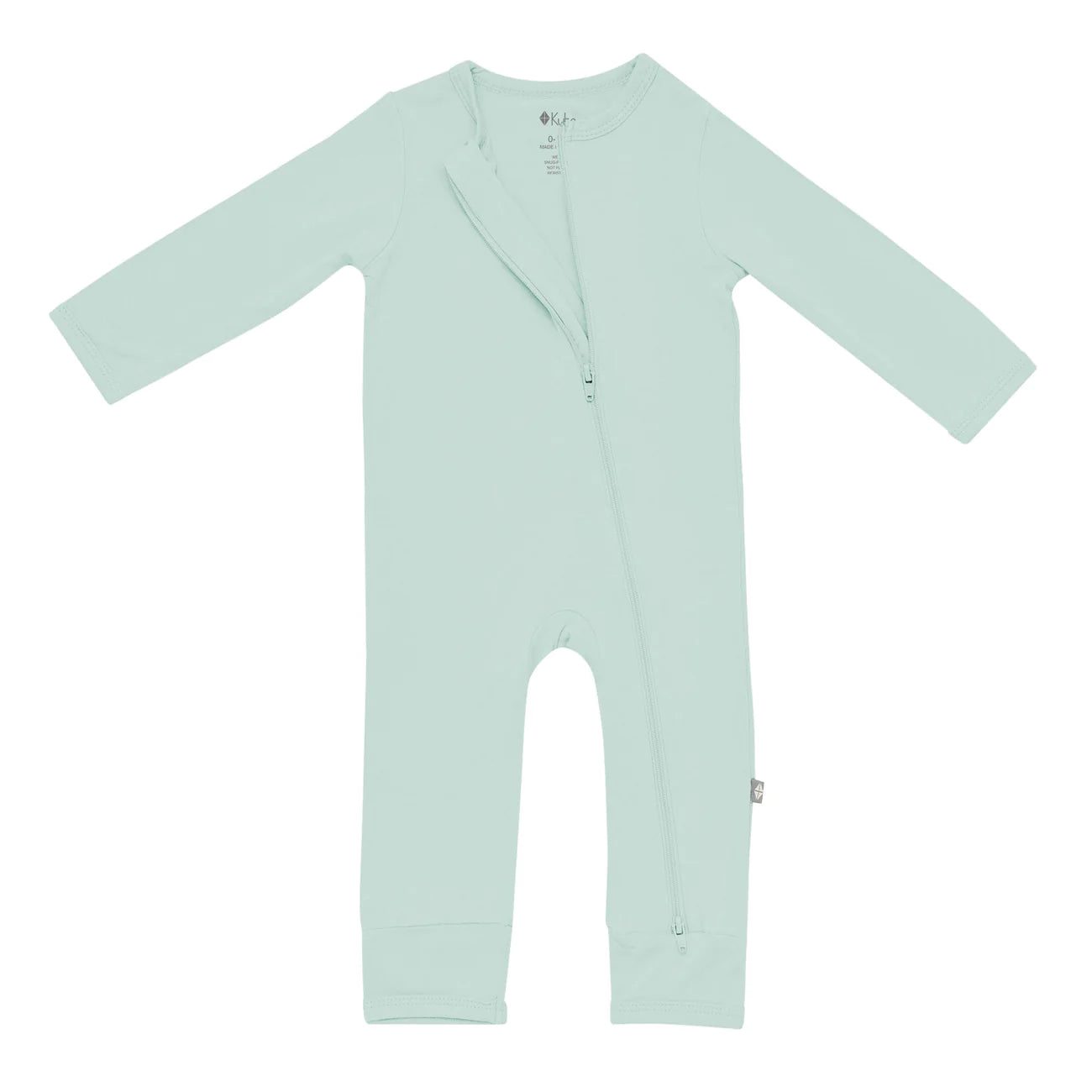 Stylish Sage Green Zippered Romper for Women - Comfortable One-Piece Jumpsuit for Casual Wear, Maternity, and Loungewear