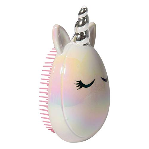 LIGHTER HOUSE Newest Kids Cartoon Anti-Static Hair Comb - Wet & Dry Salon Hair Brush for Styling & Detangling (White) - Perfect for Kids' Hair Care & Gentle Styling at Home