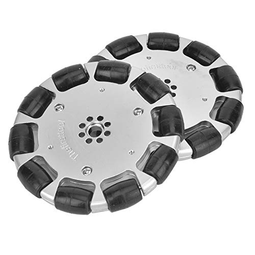 Omni-Directional Wheel - 360° Metal Omnidirectional Caster for Industrial Robots | Smooth Multi-Directional Movement | Perfect for AGVs, Automated Guided Vehicles & Mobile Robotics