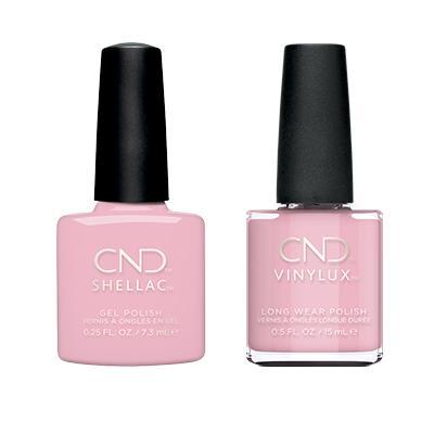 CND Shellac & Vinylux Combo - Carnation Bliss Nail Polish Set | Long-Lasting Gel & Lacquer Manicure Kit for Salon-Quality Nails at Home | Perfect for Weddings, Parties & Special Occasions
