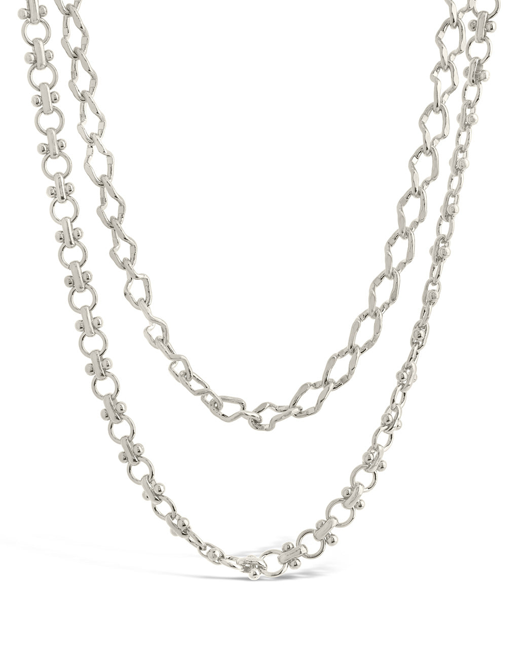 Selena Layered Chain Necklace for Women - Elegant Gold Plated Layered Necklace Jewelry - Perfect for Casual Wear, Date Night & Gifts