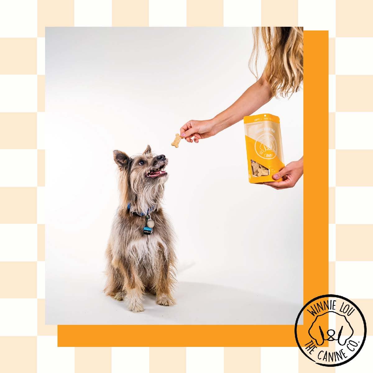 Organic Carrot Dog Treats USA Made - Healthy Tri-Colored Carrot & Applesauce Dog Biscuits - Human Grade, Locally Sourced from Colorado Farms (2-Pack) - Perfect for Training, Rewards & Digestive Health