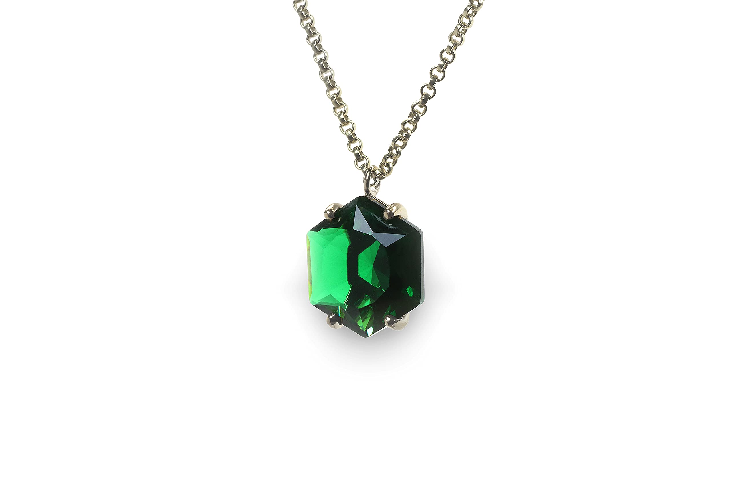 Handmade Peridot Necklace - Sterling Silver Statement Pendant Jewelry, August Birthstone Gift with Elegant Box | Perfect for Birthdays, Anniversaries & Special Occasions