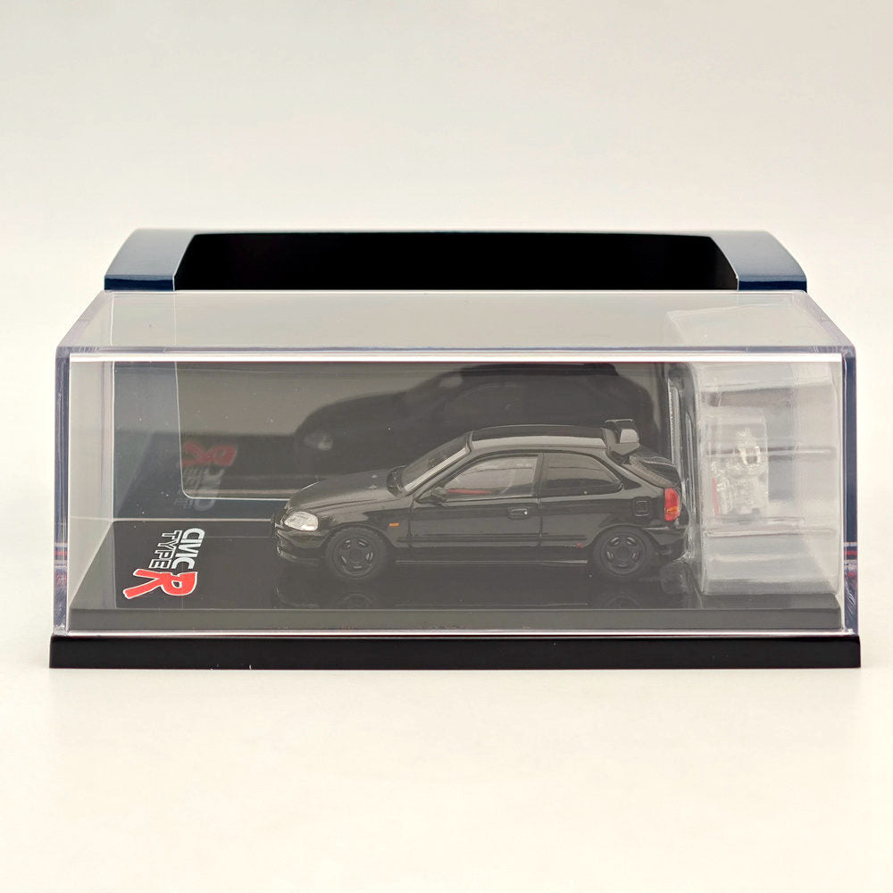 1/64 Honda Civic Type R (EK9) Custom Diecast Car with Engine - Limited Edition Collectible Model - Perfect for Car Enthusiasts & Gift Giving - Display, Racing Scenes & Toy Collection