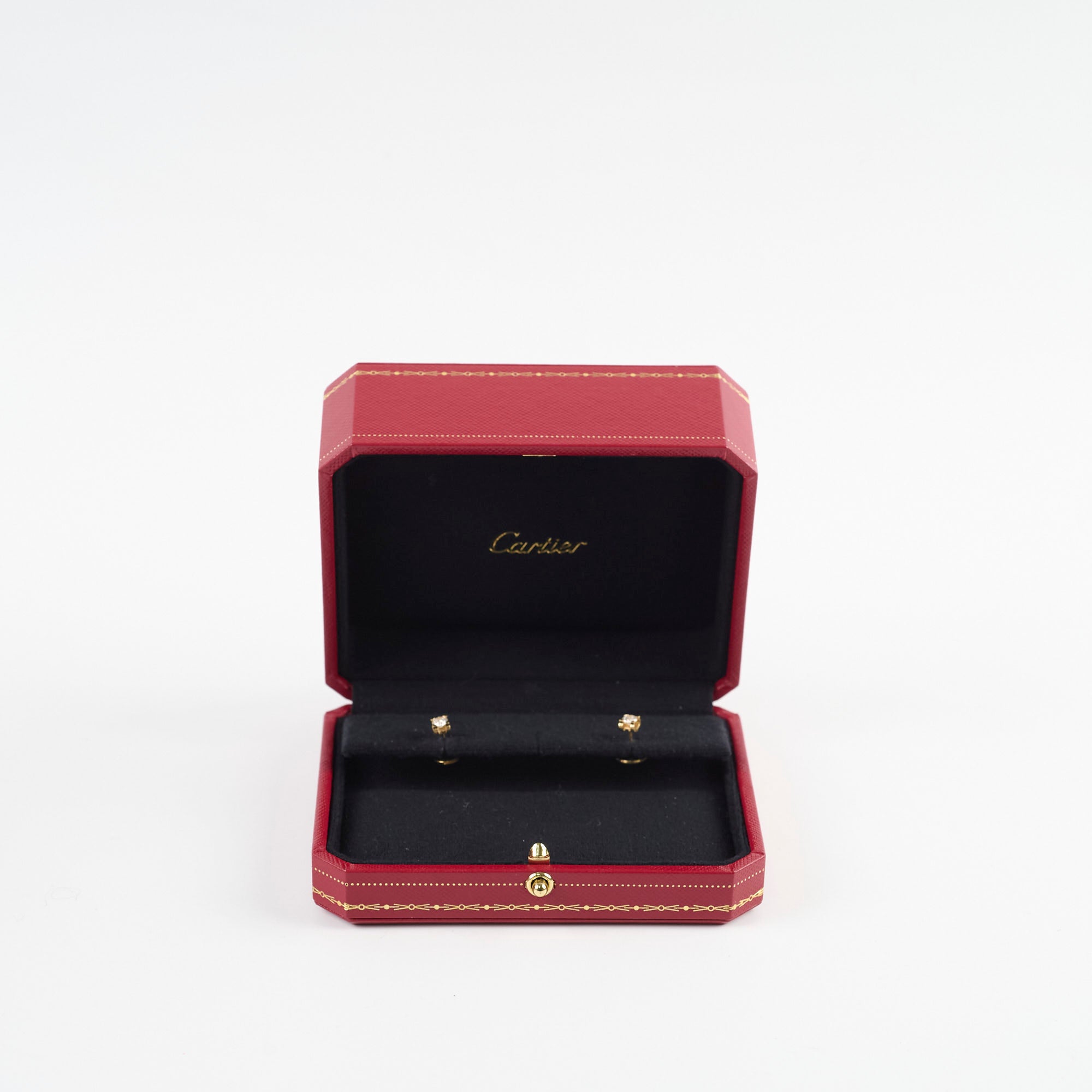 Cartier C'DE Diamond Earrings for Women - 18K White Gold Luxury Stud Earrings with Round Brilliant Cut Diamonds | Perfect for Weddings, Anniversaries & Special Occasions