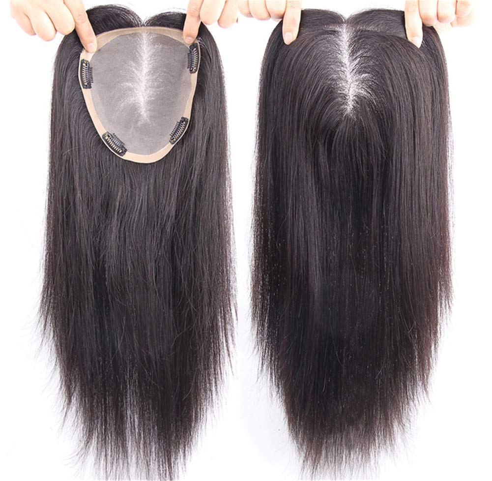 Clip-In Human Hair Toppers for Women - 6