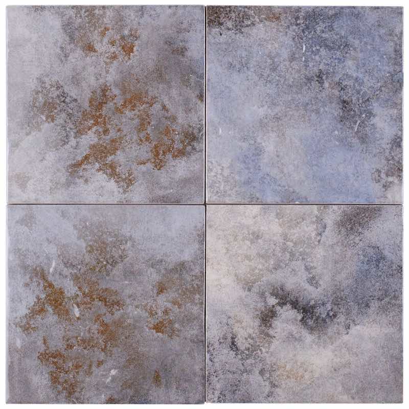 Island Waves Pool Tile 6x6 - Premium Ceramic Swimming Pool Mosaic Tiles - Perfect for Backyard Pools, Spas, and Water Features
