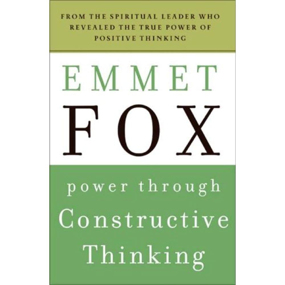 Power Through Constructive Thinking Book - Self-Help & Personal Growth Guide for Positive Mindset Development | Perfect for Meditation, Daily Motivation & Life Coaching