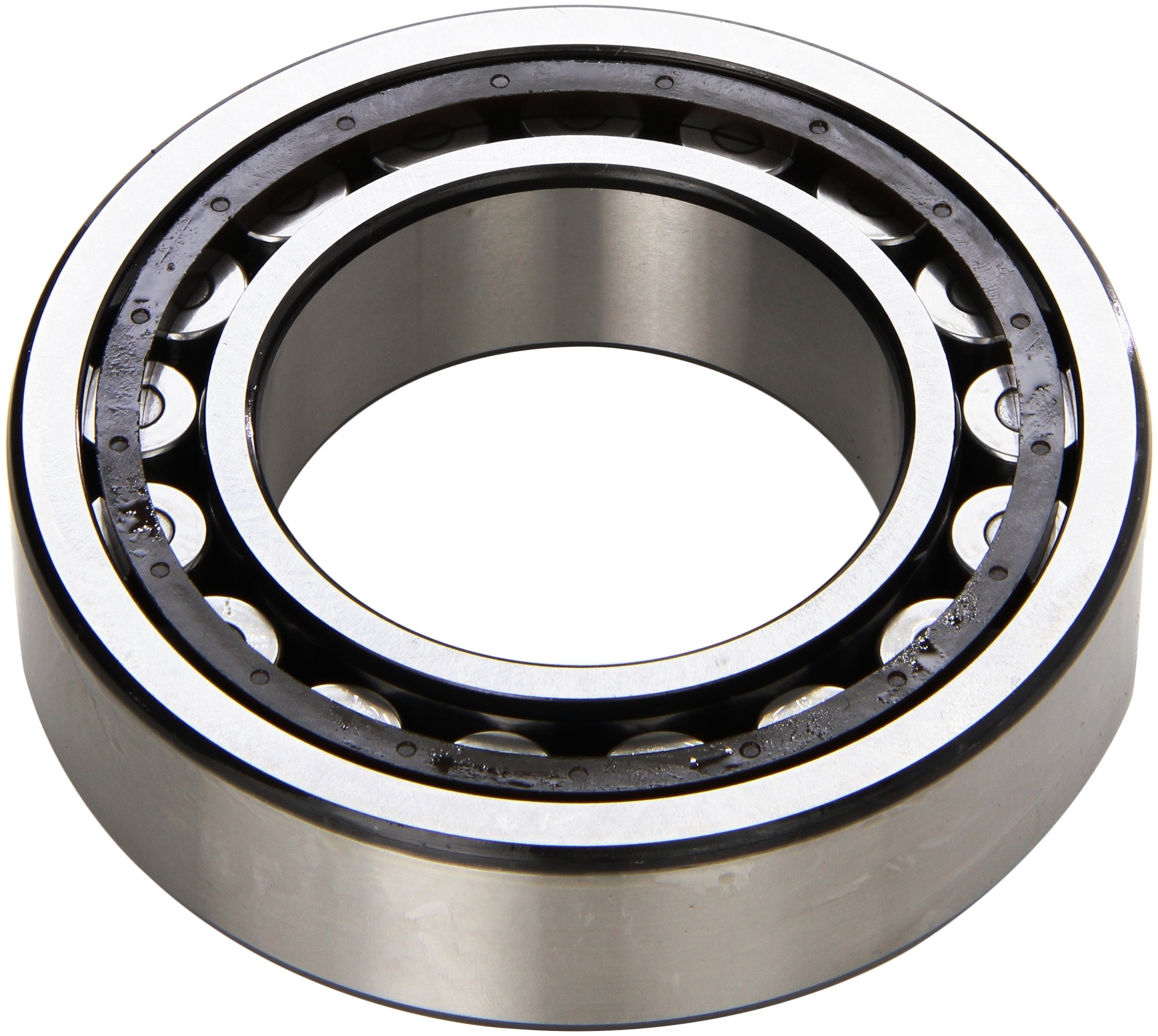 SKF NJ 2207 ECP Single Row Cylindrical Roller Bearing - 35mm Bore, 72mm OD, 23mm Width - High Capacity Flanged Bearing with Removable Inner Ring & Polyamide Cage - Perfect for Industrial Machinery, Automotive Applications & Heavy Equipment Maintenance