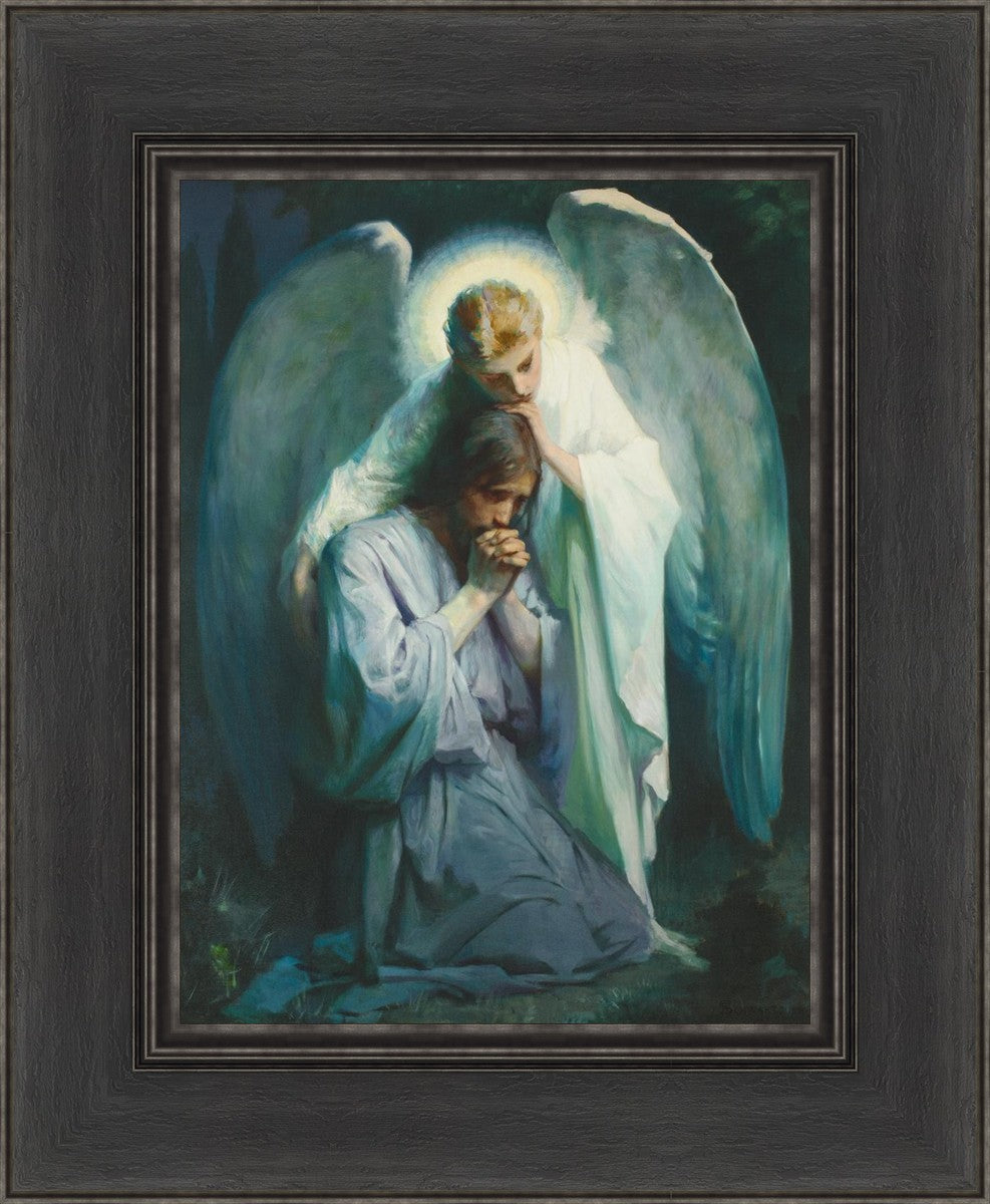 Agony in the Garden - Religious Art Print - Biblical Wall Decor for Home, Church & Office - Jesus Christ Prayer Scene - Christian Gift Idea