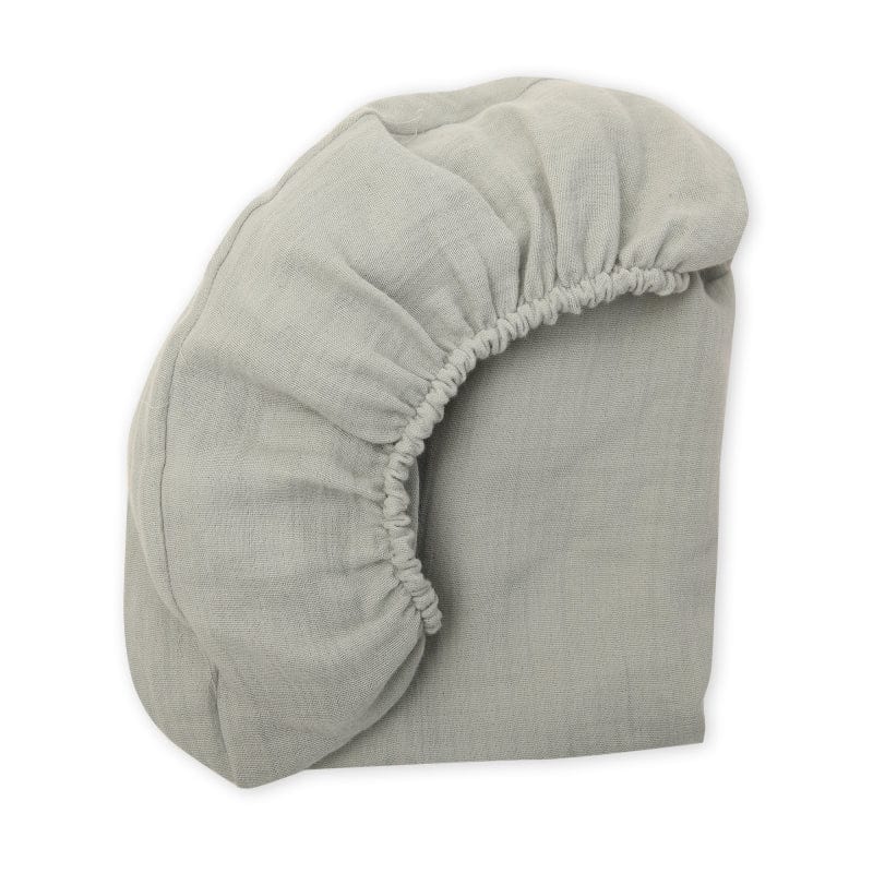 Charlie Crane Fitted Sheet for Kuko Moses Basket & Kumi Crib - Soft Organic Cotton Baby Crib Sheet for Newborn Nursery, Perfect for Daytime Naps and Overnight Sleeping