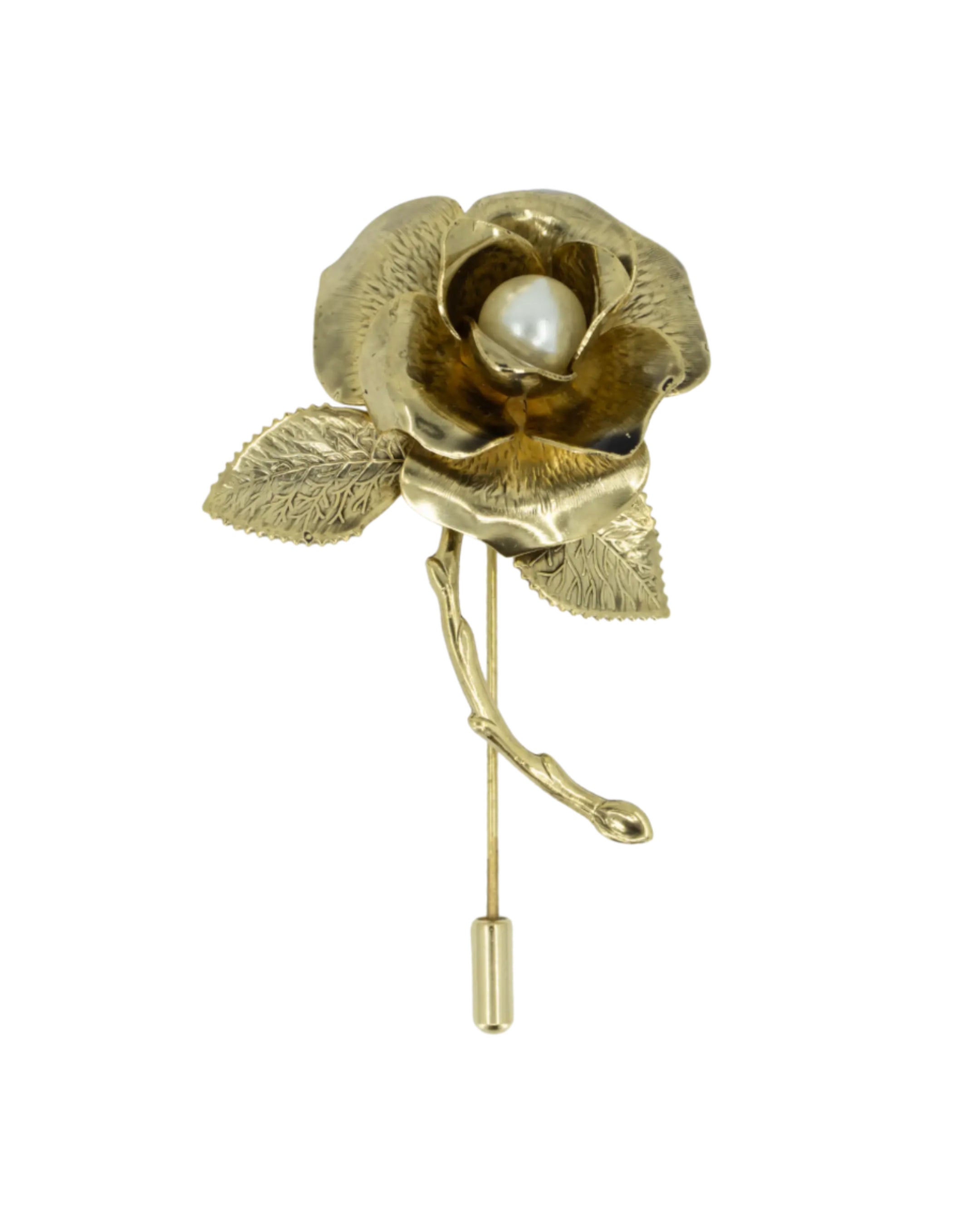 Elegant Gentleman Lapel Pin - Classic Gold & Silver Tie Clips for Suits - Perfect for Weddings, Business Meetings & Formal Events
