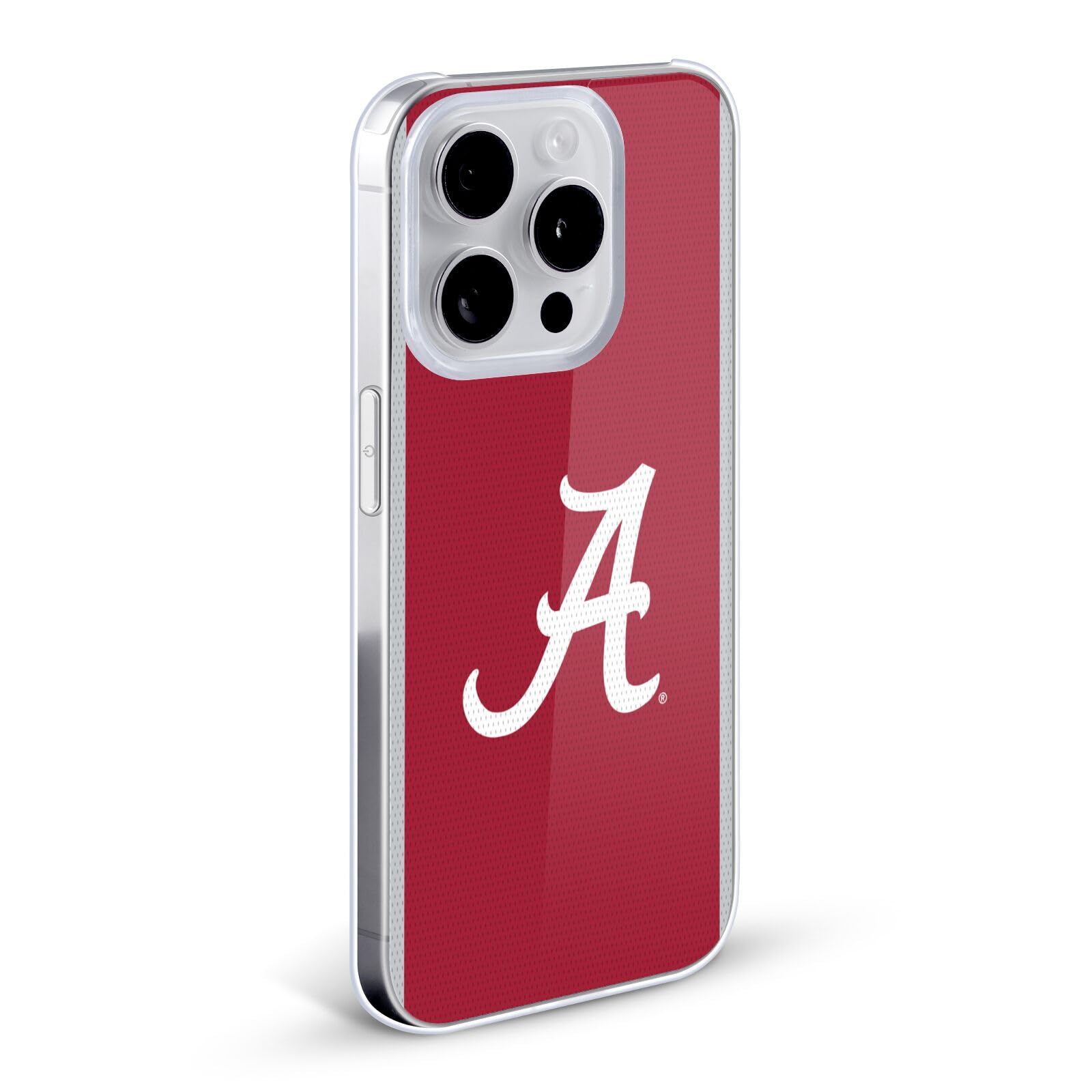 Officially Licensed University of Alabama UA Football Jersey Hard Back Case for iPhone 13 Pro Max - Durable Protective Phone Cover for College Football Fans, Game Day & School Spirit Accessories
