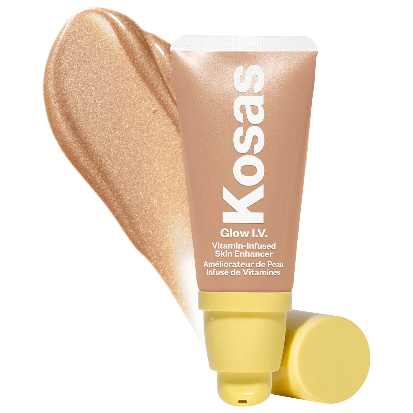 Kosas Glow I.V. Vitamin Infused Skin Illuminating Enhancer - 30ml | Hydrating Face Serum with Vitamin Infusion for Radiant Glow | Perfect for Daily Skincare Routine & Makeup Prep