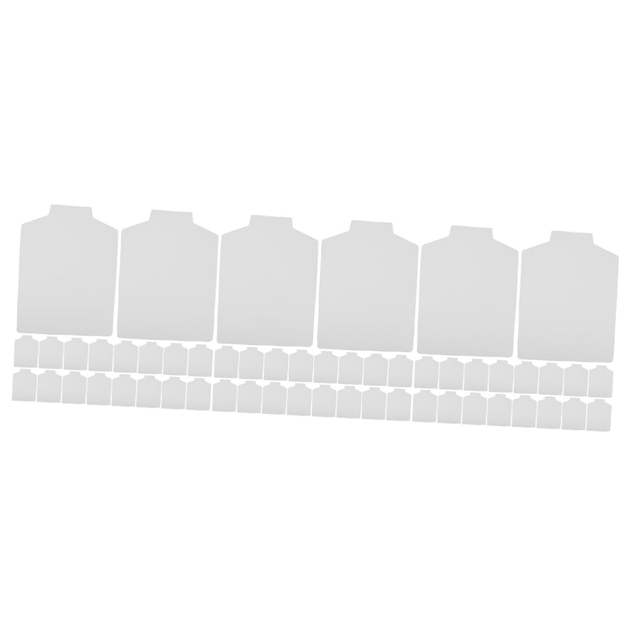 DIYEAH 60 Sheets Shirt Cardboard Inserts - Premium Laundry Folding Boards for T-Shirts & Dress Shirts | Perfect for Closet Organization & Travel Packing | Reusable Shirt Storage & Stacking Forms