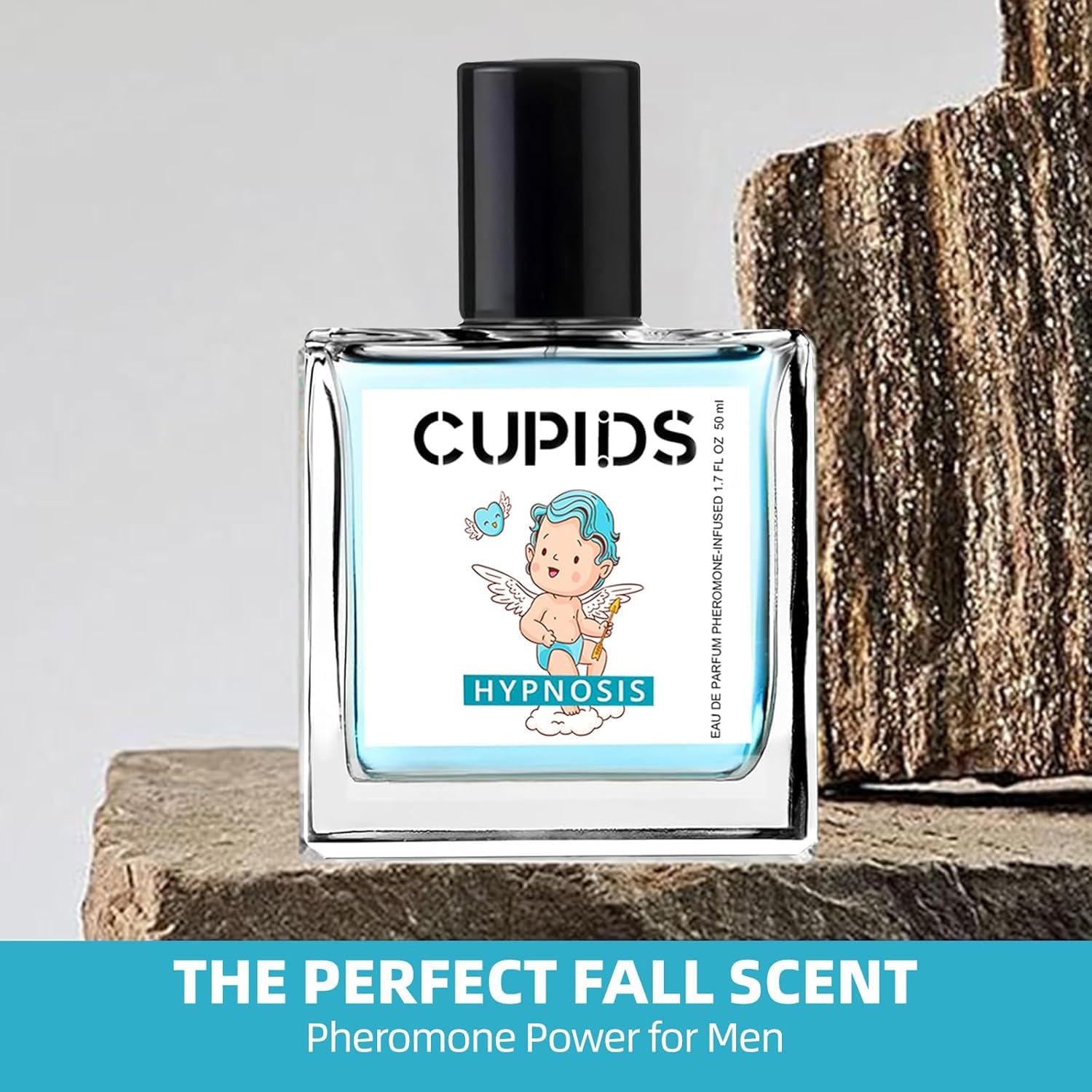 **Cupid Cologne for Men - Hypnotic Pheromone Fragrance | Long-Lasting Scent for Date Night & Special Occasions**