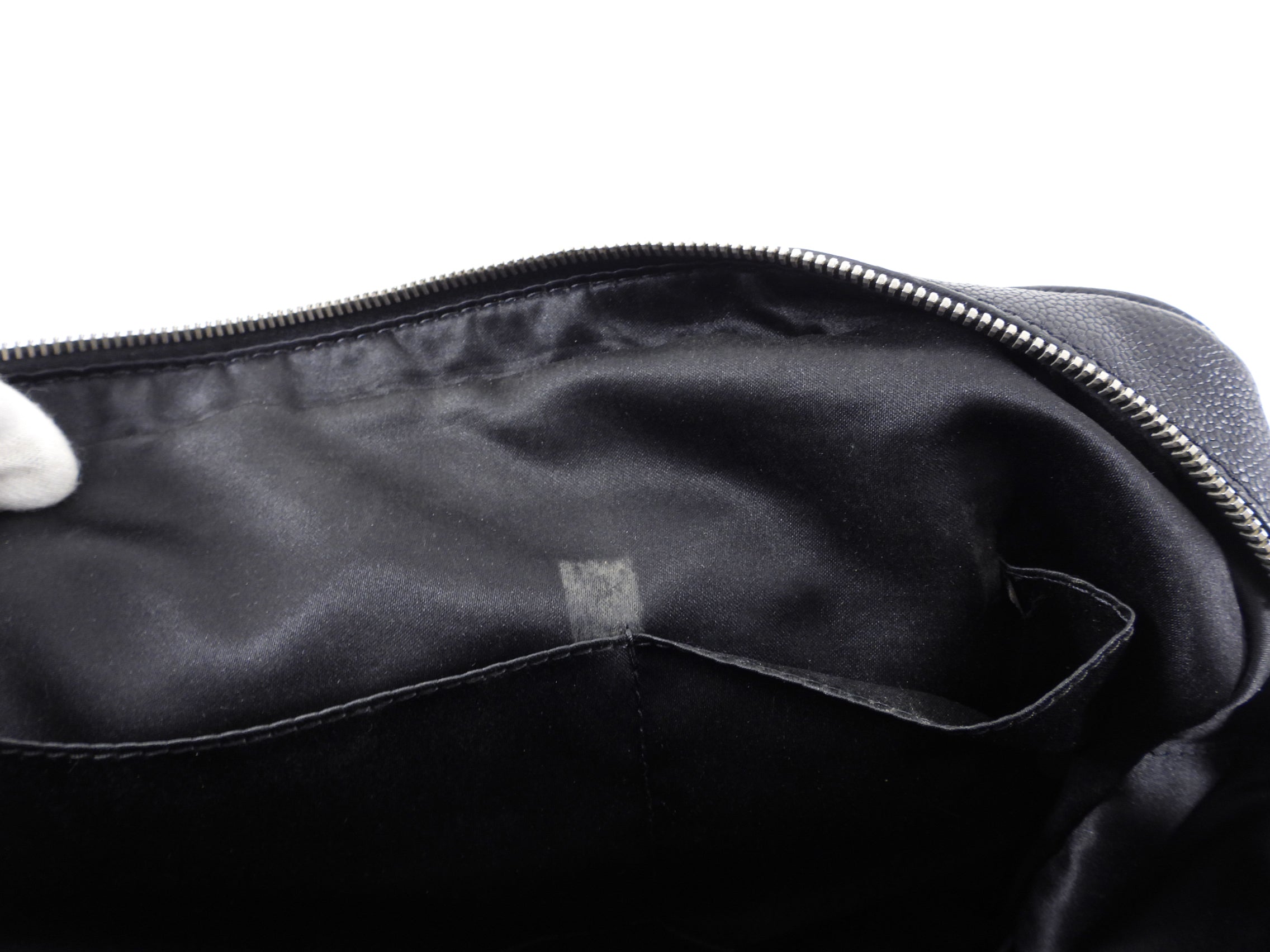 Chanel 13P Black Caviar Quilted Leather Paradoxal Camera Bag - Luxury Designer Crossbody Purse for Women, Perfect for Date Night & Evening Events