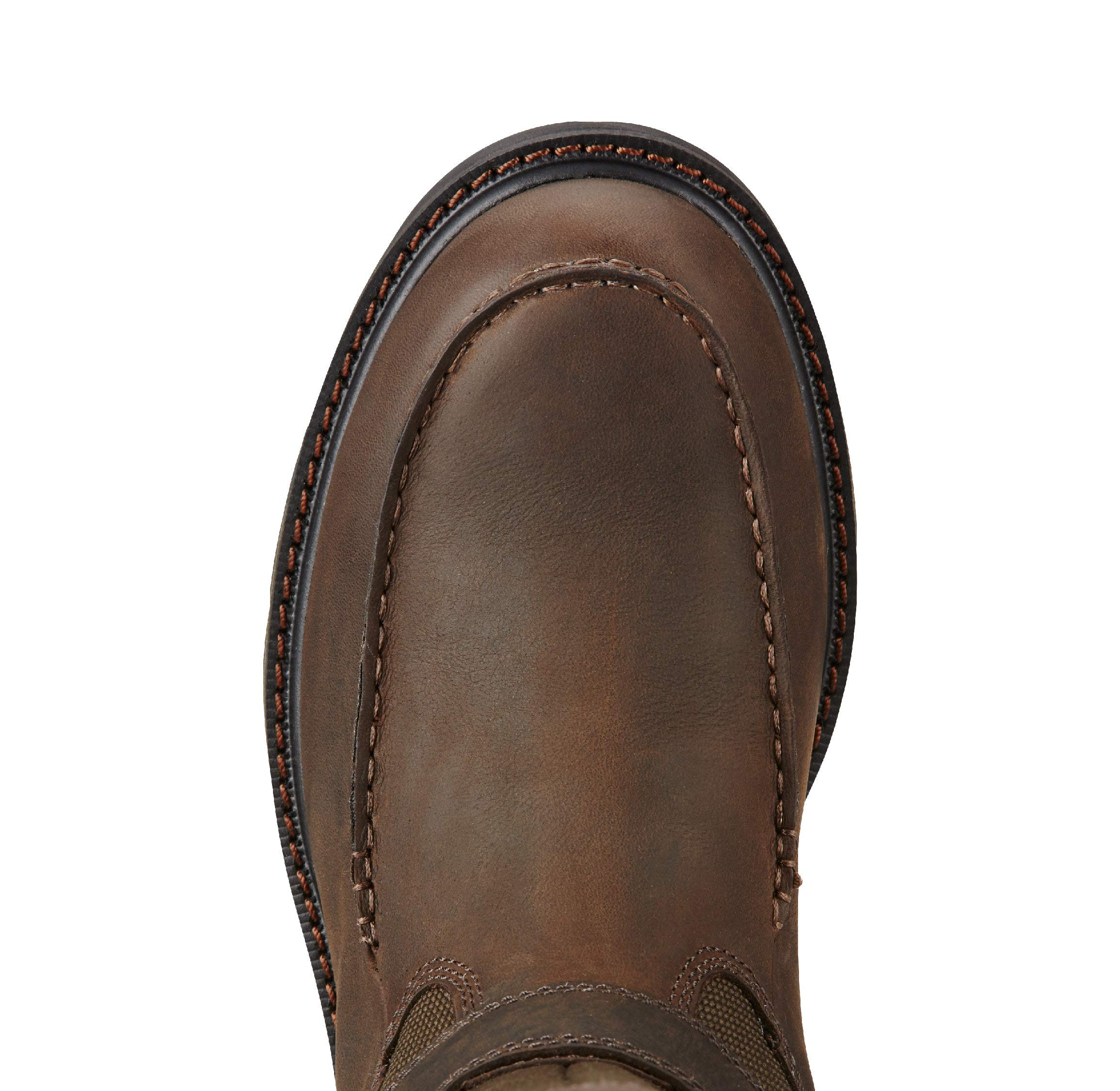 Ariat Men's Groundbreaker H2O Work Boots - Waterproof & Durable Safety Shoes for Construction, Farming & Outdoor Work | Comfortable Slip-Resistant Workwear for Men