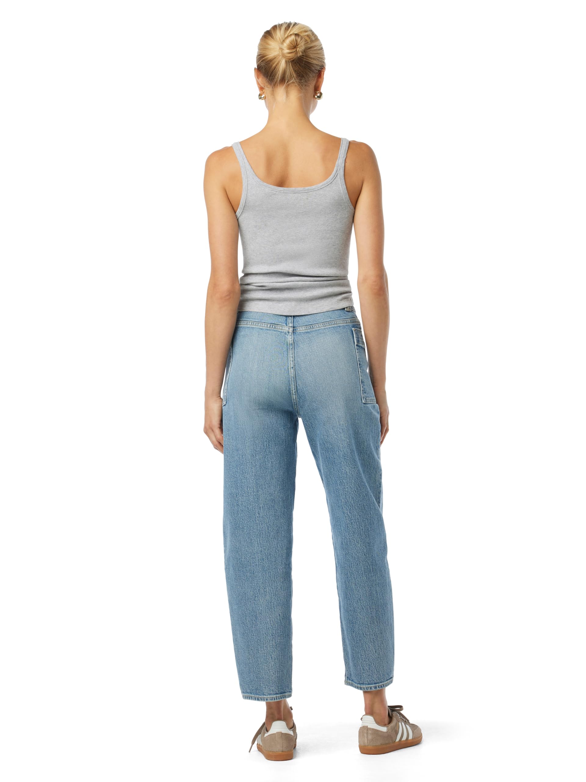 Joe's Women's The Phoebe High-Rise Patch Pocket Barrel Leg Jeans - Stylish & Comfortable Denim for Casual Wear, Work & Everyday Outfits