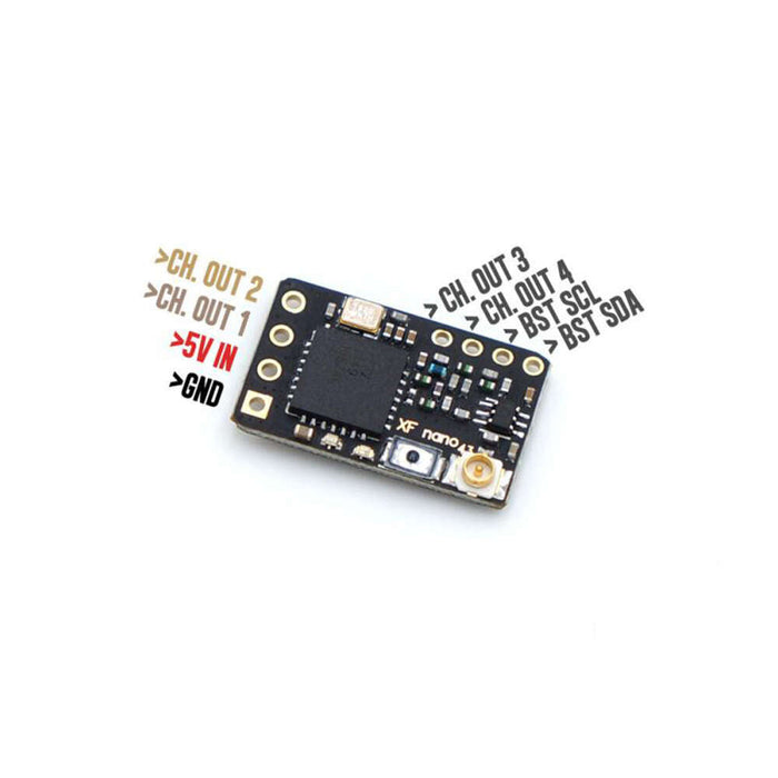 TBS Crossfire Nano RX (SE) - Long Range FPV Drone Receiver for RC Racing & Freestyle - Perfect for Drones, Quadcopters, and DIY Projects