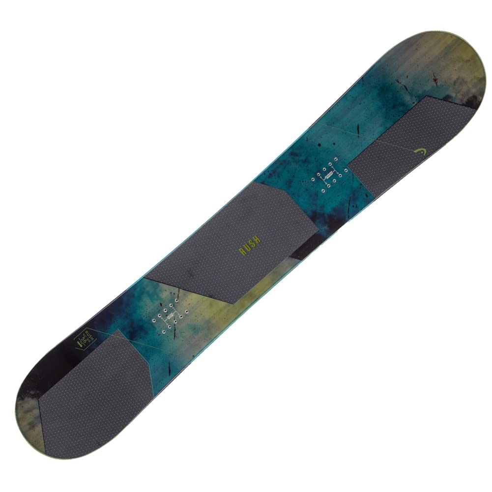 Unisex Rush Beginner All-Mountain Snowboard - Lightweight Freeride Board for Men & Women | Perfect for Powder, Groomers & Park Riding