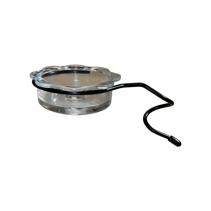 Quick Connect Clear Dish Feeder - Automatic Pet Food and Water Dispenser for Cats & Dogs - Perfect for Home, Travel, and Office Use