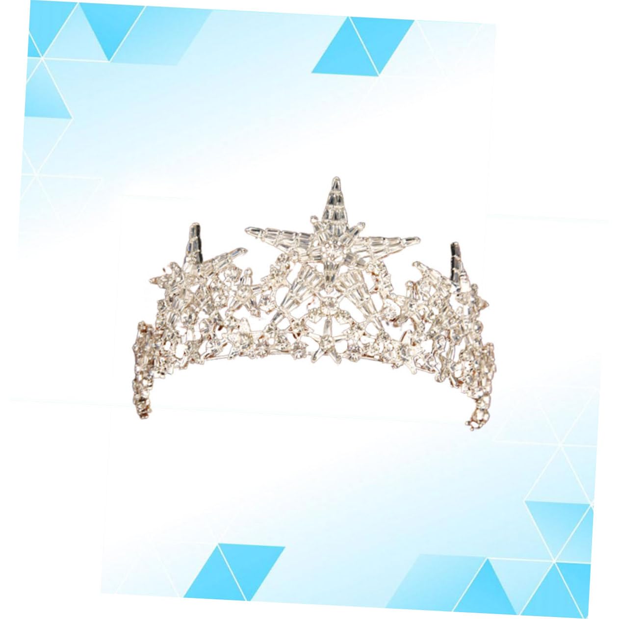 Beavorty 2pcs Crystal Headpiece Bandana Headband - Rhinestone Headwear for Women, Bridal Tiara & Wedding Hair Accessories - Perfect for Brides, Prom, Parties & Special Occasions