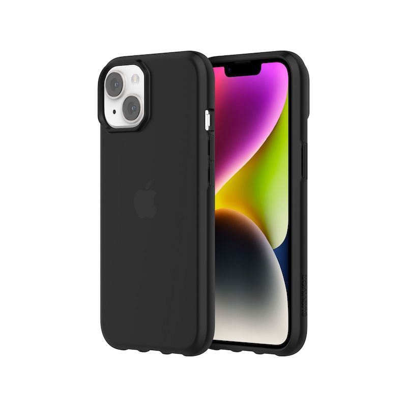 Griffin Survivor Clear iPhone 14 Case - Black | Rugged Protective Cover for Outdoor, Work & Everyday Use