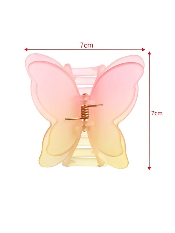 CHRONEX 3-Piece Hollow Shark Hair Claw Set - Metal Ponytail Holder Hair Clips for Women, Strong Grip Hair Clutcher for Thick Hair, Fashion Hair Accessories - Perfect for Work, Gym, and Everyday Styling