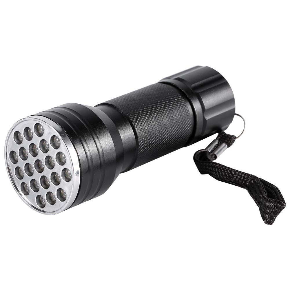 UV Black Light Flashlight - Portable LED Torch for Outdoor Camping, Night Hiking & Gear Inspection | Detect Stains, Scorpions & Counterfeit Bills
