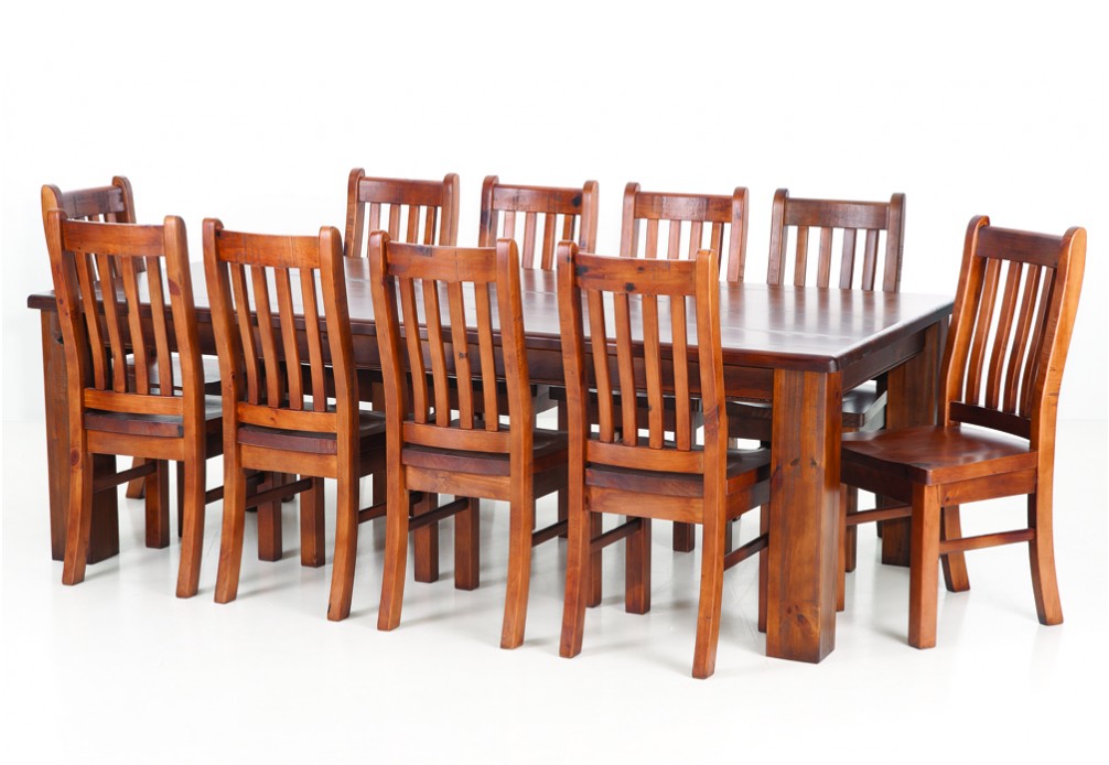 Felton Dining Suite Set - Elegant 6-Piece Dining Table and Chairs for Home & Restaurant - Perfect for Family Gatherings & Dinner Parties