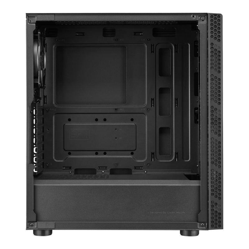 Cooler Master MB600L V2 ATX Mid Tower PC Case with ODD Bay - High Airflow Gaming Computer Case for Home & Office Builds, Perfect for Gamers & Content Creators