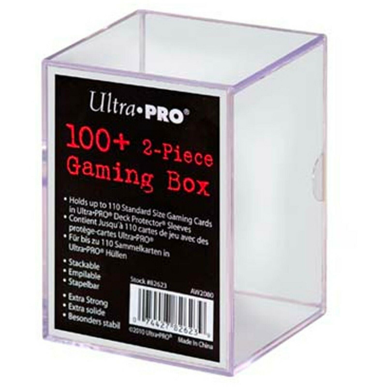 Ultra Pro 100+ 2 Piece Premium Gaming Card Storage Box - Perfect for MTG, Pokemon & Yu-Gi-Oh Card Collectors and Players